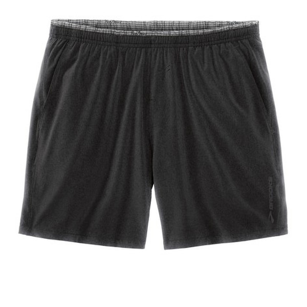 Brooks Rush 7'' L Black Sport men's shorts