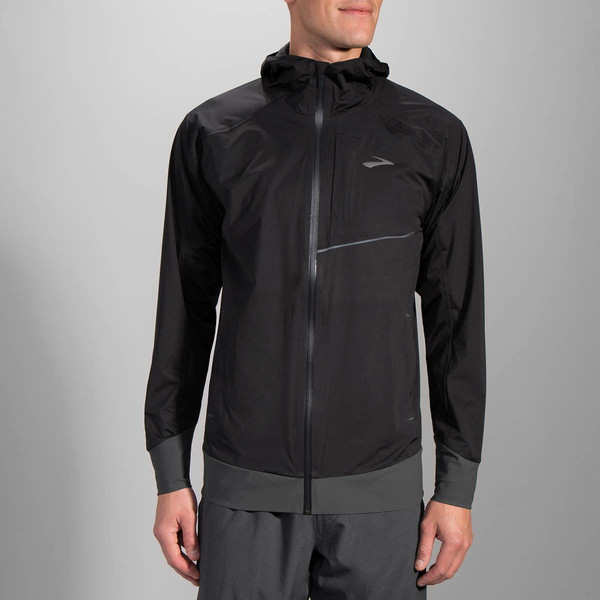 Brooks Cascadia Куртка XL Ткань Черный