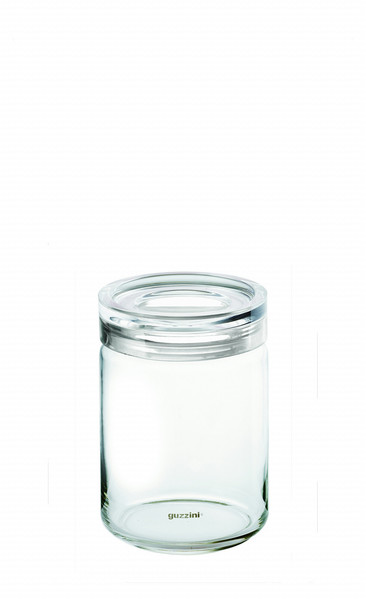 Fratelli Guzzini 2855.09 00 Rund Glas Transparent Einmachglas