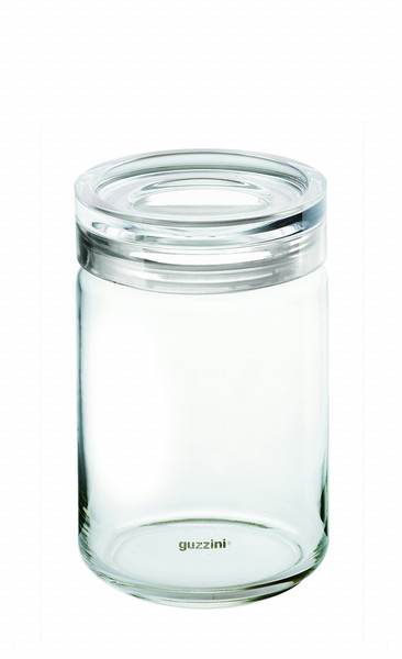 Fratelli Guzzini 2855.12 00 Round Glass Transparent jar