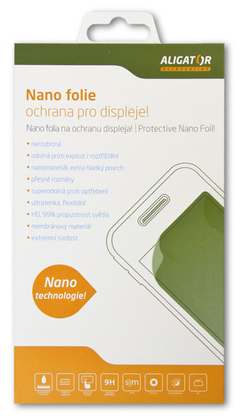 Aligator NNAGAIP5 Clear iPhone 5/5C/5S 1pc(s) screen protector