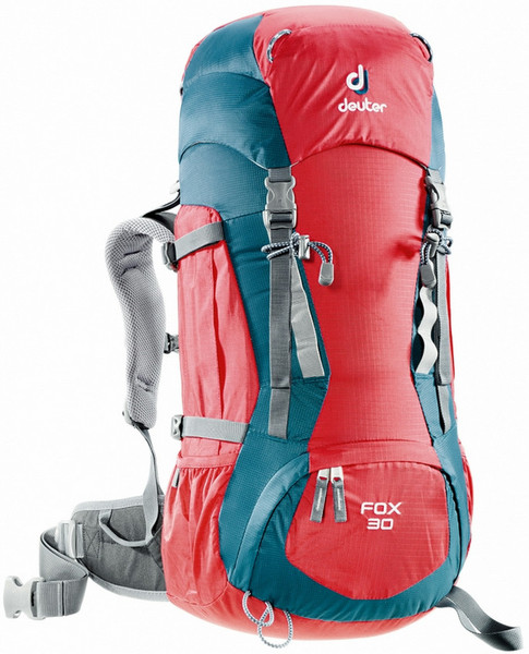 Deuter Fox 30 Unisex 30L Nylon,Polyester Blue,Red travel backpack