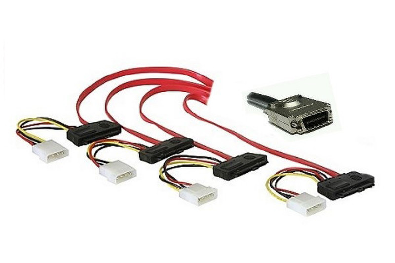 Alcasa SAS-14007 Serial Attached SCSI (SAS) кабель