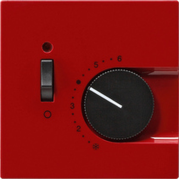 GIRA 039343 Red thermostat
