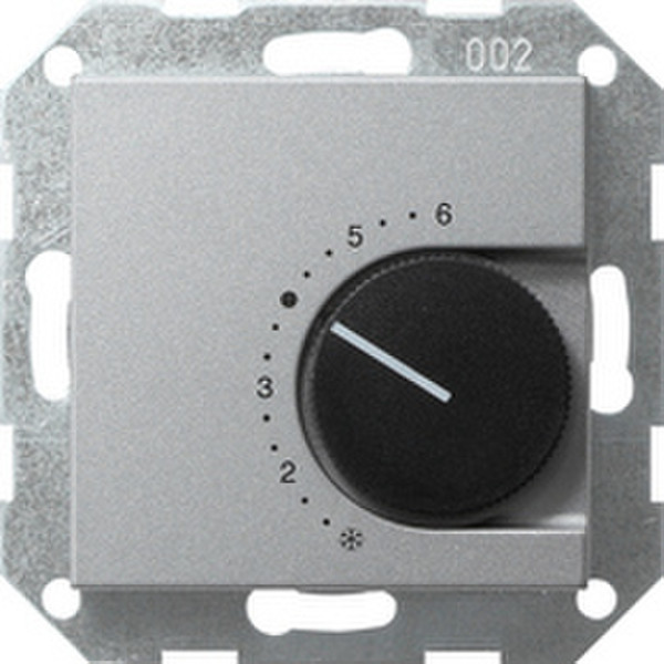 GIRA 039126 Aluminium Thermostat