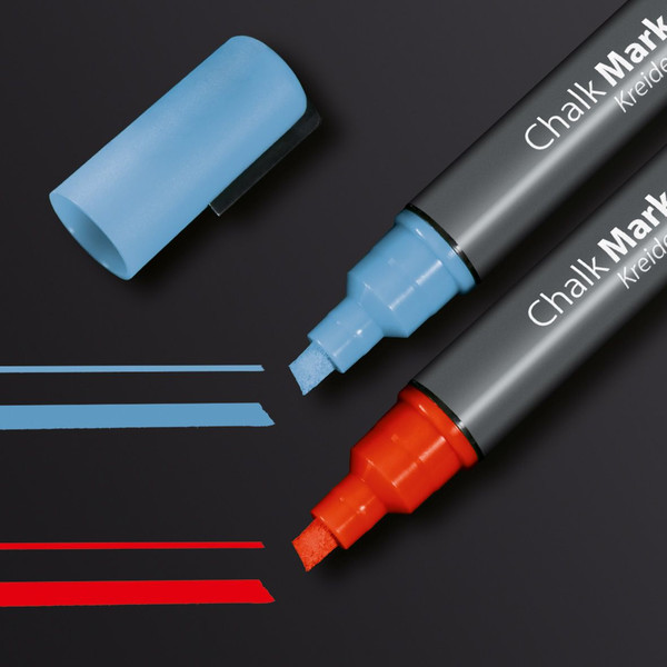 Sigel GL183 Бур Светло-синий, Красный 2шт меловой маркер