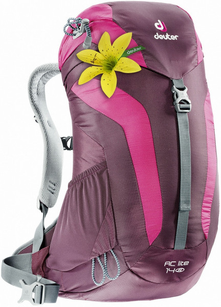 Deuter AC Lite 14 SL Женский 14л Нейлон, Полиэстер Маджента, Пурпурный туристический рюкзак