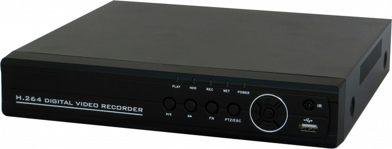 eSecure ES00Q14P Black digital video recorder