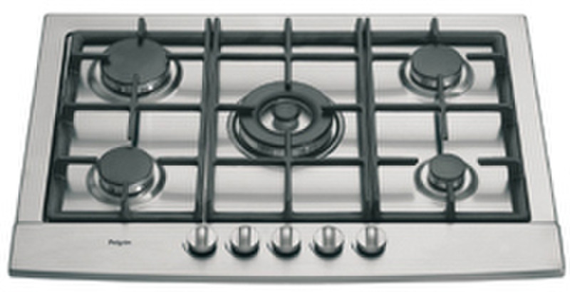 Pelgrim GKB 477 W gas heater built-in Gas hob Silver