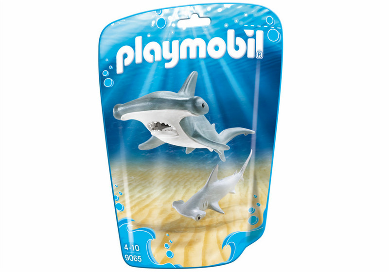 Playmobil FamilyFun 9065 Животные для ванной Серый, Белый игрушка для ванной