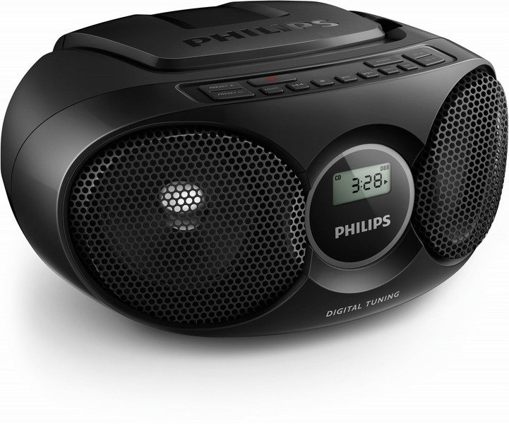 Philips AZ215B/05 3Вт Черный домашний музыкальный центр