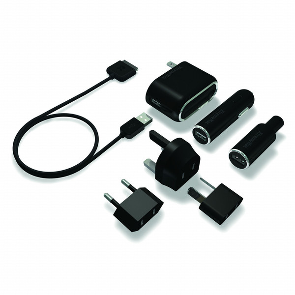 XtremeMac InCharge Travel Auto Black mobile device charger