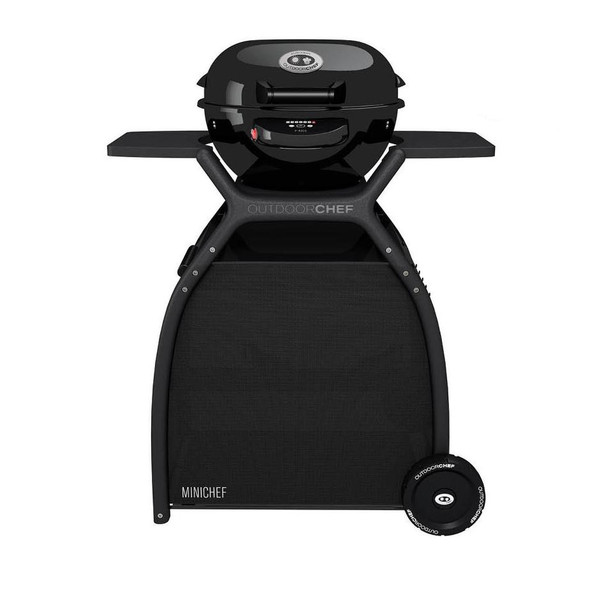 OUTDOORCHEF P-420 E MINICHEF + Grill Cooking station Charcoal 2000W Black
