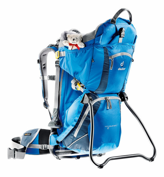 Deuter Kid Comfort 2 Set Unisex 16L Nylon,Polyester Blue,Grey travel backpack