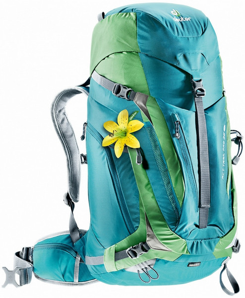 Deuter ACT TRAIL PRO 38 SL Weiblich 38l Polyamid Blau, Grün Reiserucksack