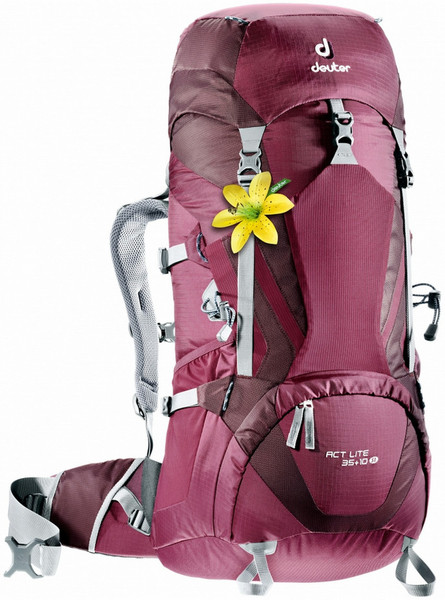 Deuter ACT LITE 35+10 SL Женский 45л Нейлон, Политекс Бургундский, Розовый туристический рюкзак