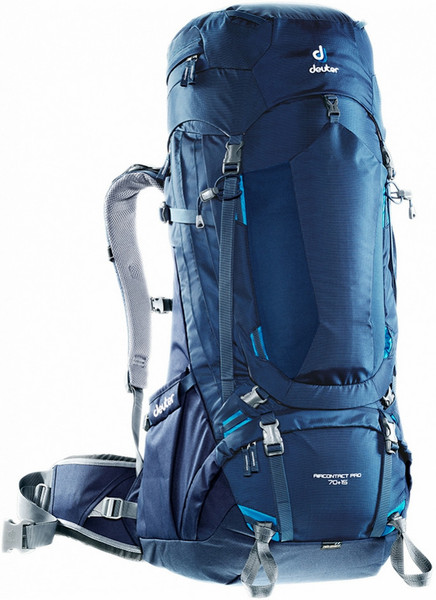 Deuter AIRCONTACT PRO 70+15 Unisex 85L Nylon,Polytex Blue travel backpack