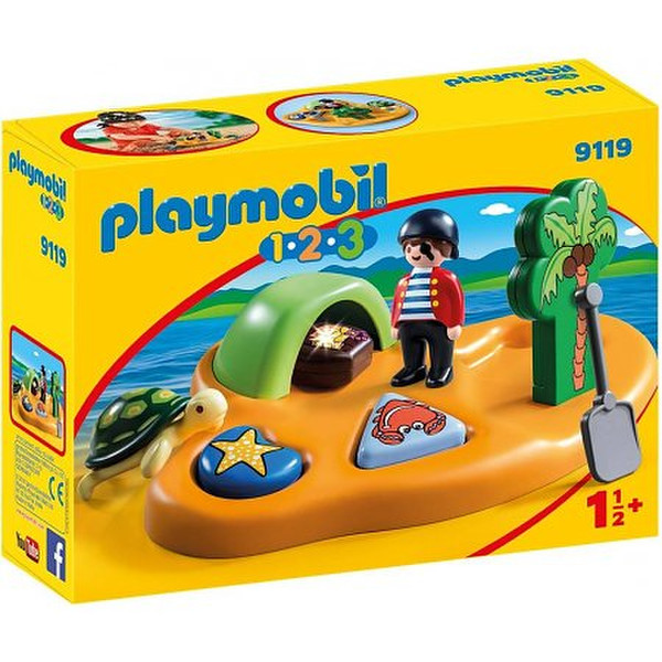 Playmobil 1.2.3 9119 Приключенческий боевик набор игрушек