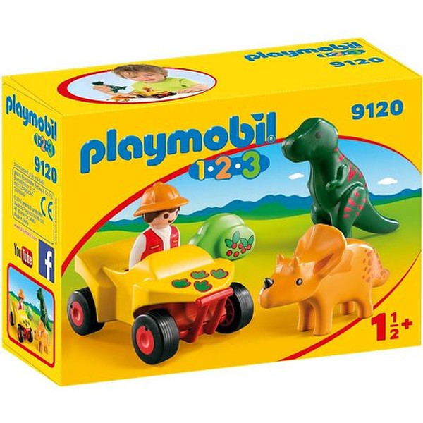 Playmobil 1.2.3 9120 Приключенческий боевик набор игрушек