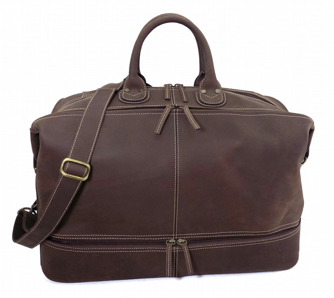 Alpenleder Arizona Leder Braun Seesack