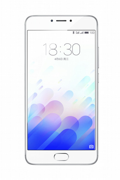 Meizu M3 Note Dual SIM 4G 32GB Silber, Weiß Smartphone