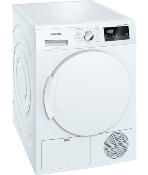 Siemens WT45N305NL Freistehend Frontlader 7kg B Weiß Wäschetrockner