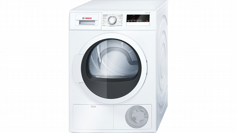 Bosch Serie 4 WTH85201NL Freestanding Front-load 7kg A++ White tumble dryer