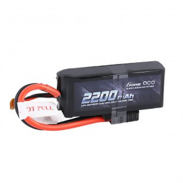 Gens ace B-50C-2200-2S1P-TRX Lithium Polymer 2200mAh 7.4V rechargeable battery