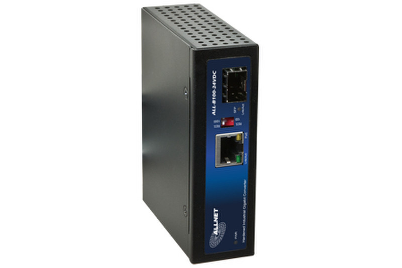 ALLNET 134035 1000Мбит/с Multi-mode,Single-mode Черный сетевой медиа конвертор