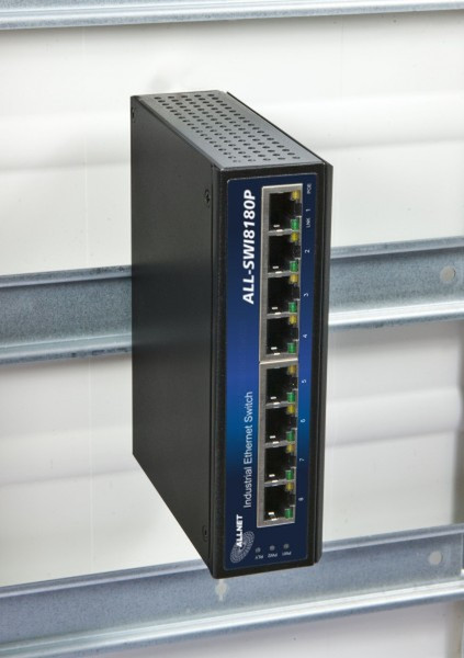 ALLNET 134042 Неуправляемый Gigabit Ethernet (10/100/1000) Power over Ethernet (PoE) Черный