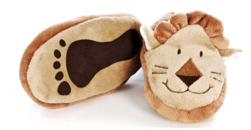 Teddykompaniet Diinglisar Children Unisex Closed slipper Beige,Brown
