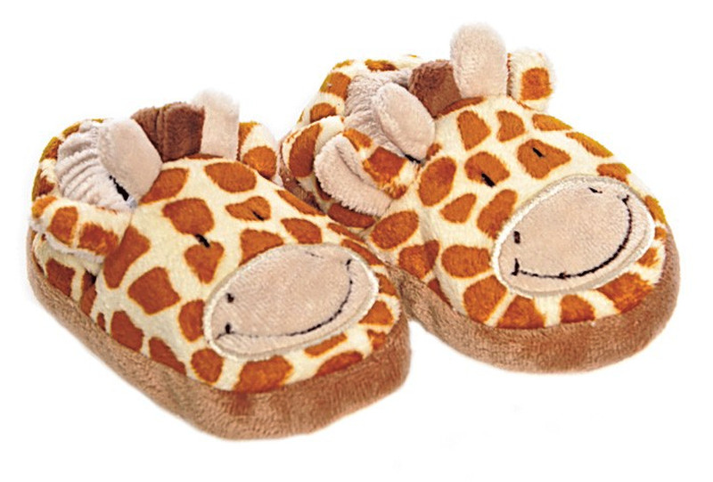 Teddykompaniet Giraffe Children Unisex Closed slipper Brown