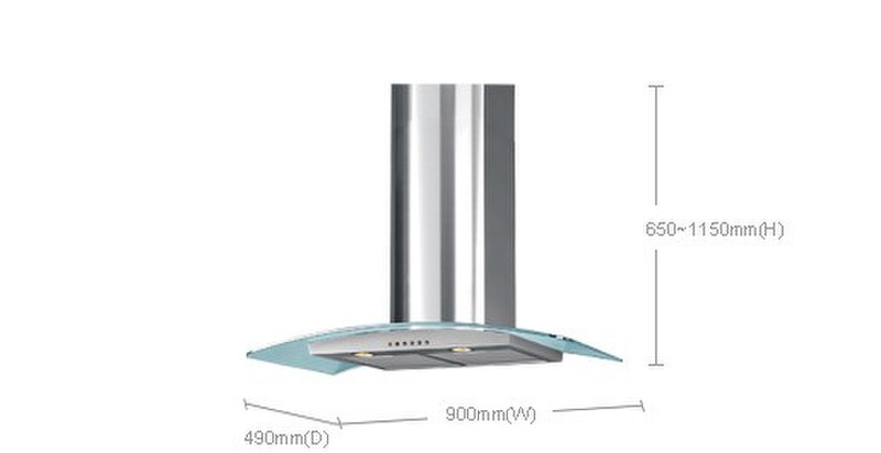 Samsung HC9347BG/XEU cooker hood