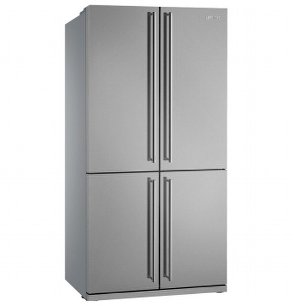 Smeg FQ360XIBI Freestanding 385L 155L A+ Silver fridge-freezer
