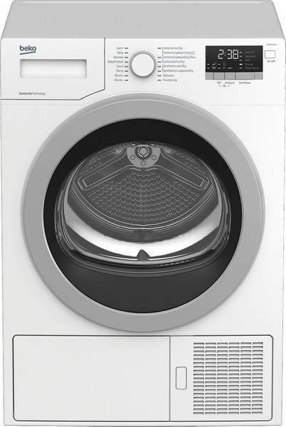 Beko DSX83410 Отдельностоящий Фронтальная загрузка 8кг A++ Белый