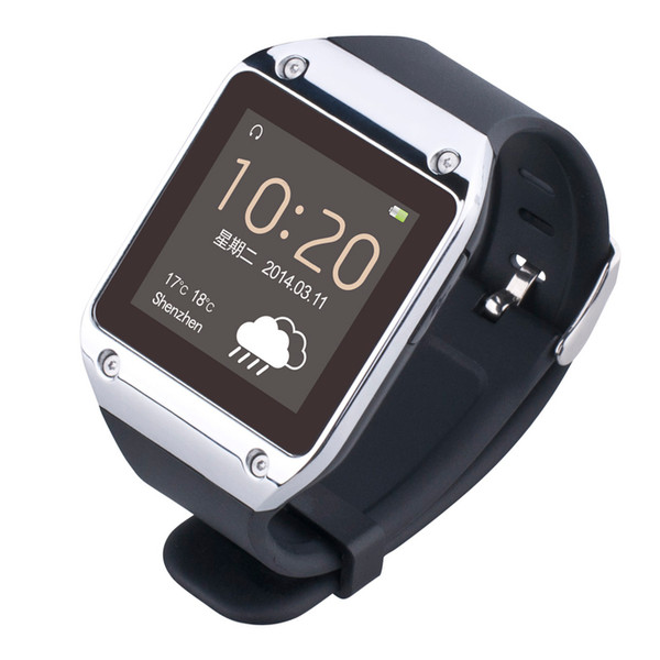Podoor PW305 1.54Zoll LCD 57g Edelstahl Smartwatch
