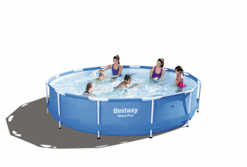 Bestway Steel Pro 56415 Framed pool Круглый 6473л Синий, Белый above ground pool