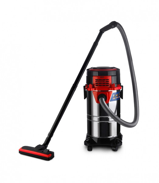 Pensonic PVC-3600S Drum vacuum 36L 1850W Black,Red,Stainless steel vacuum