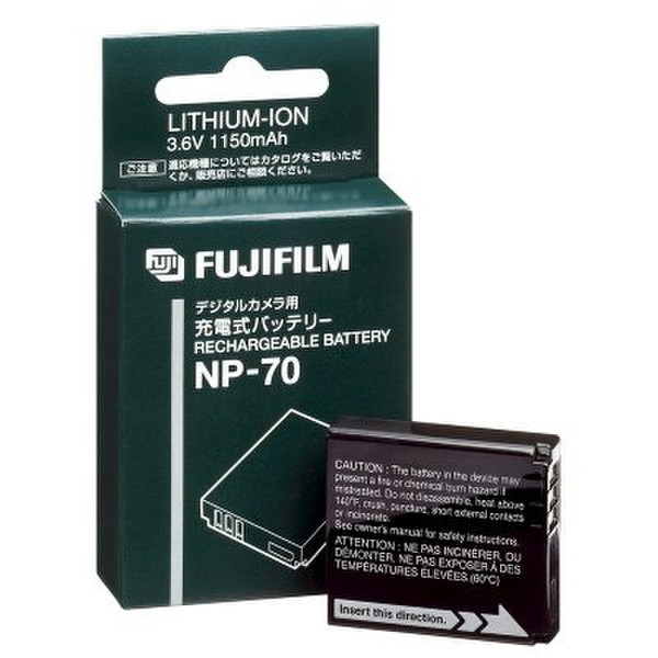Fujifilm NP-70 Литий-ионная (Li-Ion) 1150мА·ч 3.6В аккумуляторная батарея