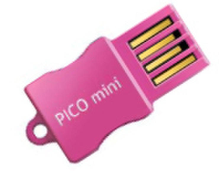 Super Talent Technology 2GB Pico Mini 2ГБ USB 2.0 Тип -A Розовый USB флеш накопитель