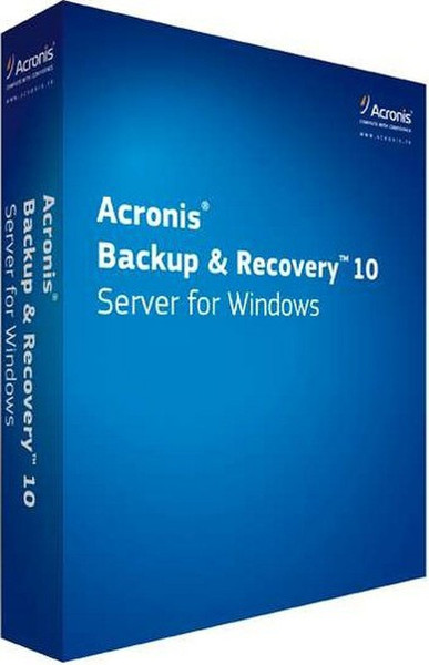 Acronis Backup & Recovery 10 Server, Windows