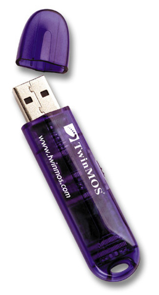Twinmos USB2.0 Mobile Disk IV 256Mb 0.256GB USB 2.0 Type-A USB flash drive