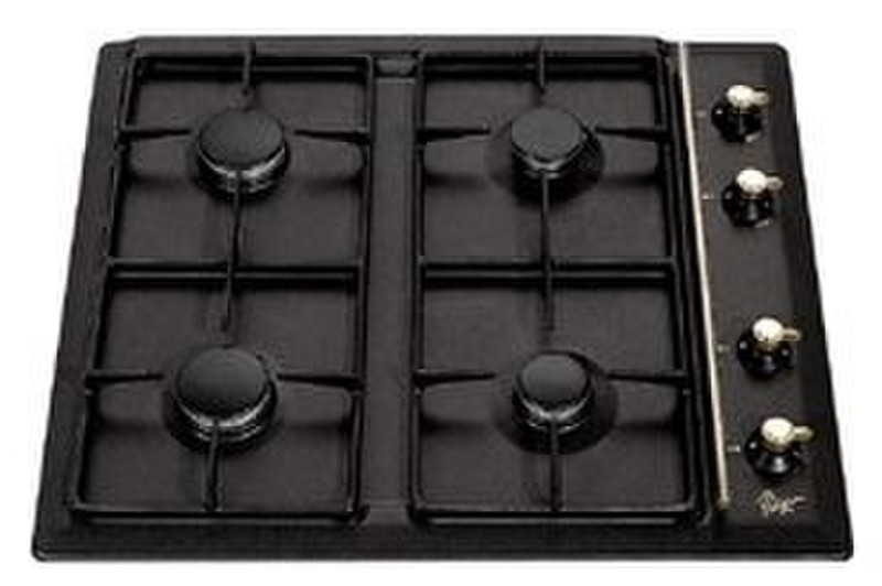 Pelgrim GKB 225 COL gas heater built-in Gas hob Black