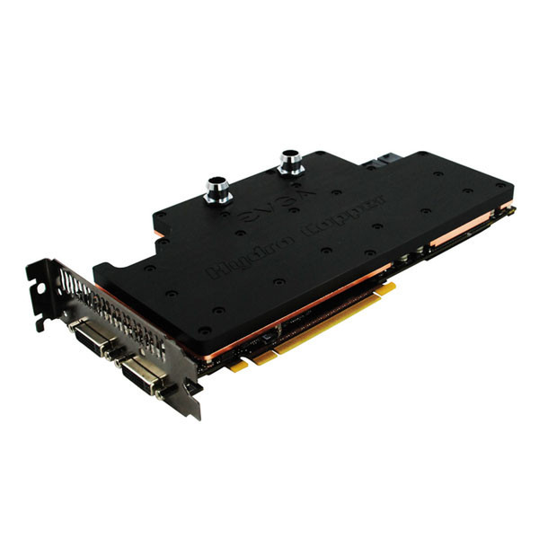 EVGA GeForce GTX 295 CO-OP Hydro Copper GeForce GTX 295 1.75ГБ GDDR3