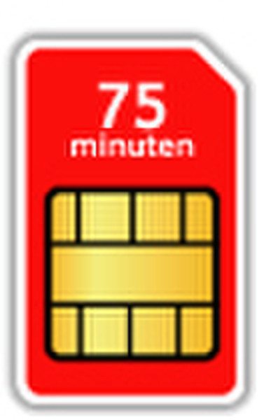 Vodafone Ondernemers Bundel 15, SIM only 75мин стартовый пакет GSM