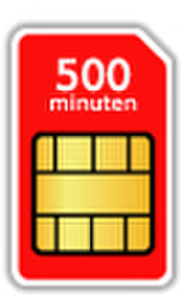 Vodafone Ondernemersbundel 50, SIM only 500min mobile phone subscription