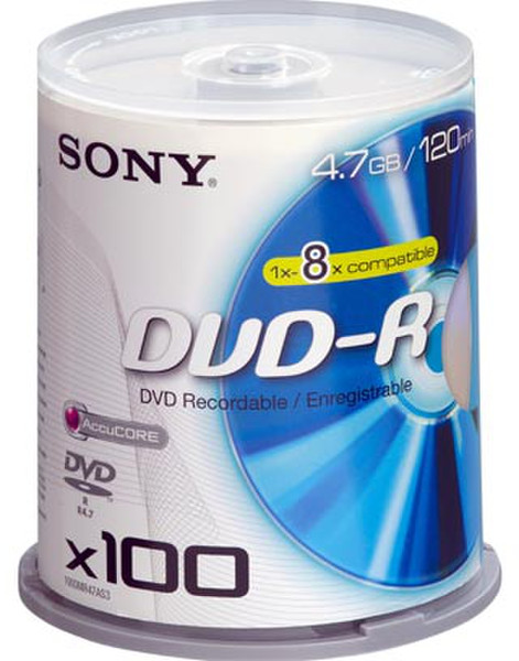 Sony DVD-R 100DMR47ASP