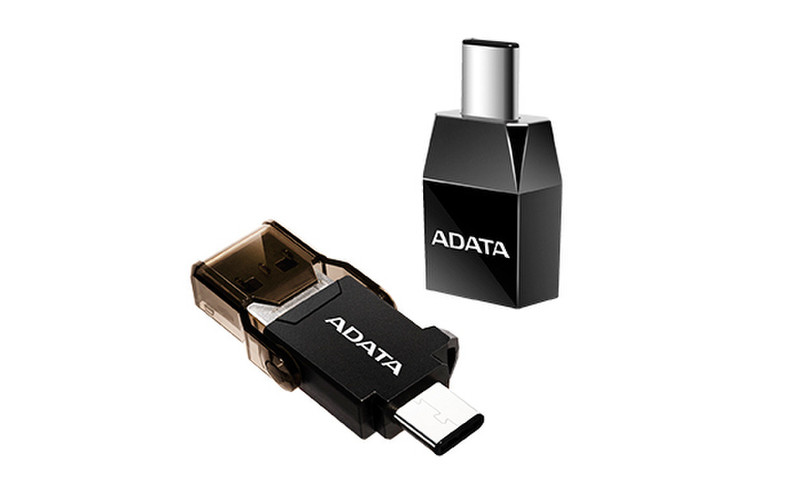 ADATA ACAF3PL-ADP-RBK USB C USB 3.1 A Черный кабельный разъем/переходник