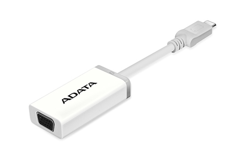 ADATA ACVGAPL-ADP-CWH USB C VGA Белый кабельный разъем/переходник