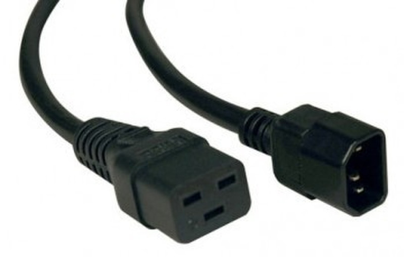 Eaton 1.9 m, C14 - C13 1.9м C14 coupler C13 coupler Черный кабель питания